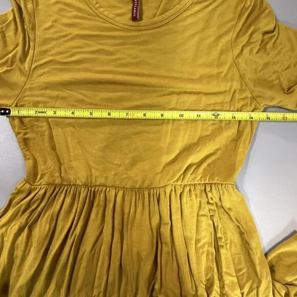 Bellamie Maxi Dress Women's Size Small Extra Long Sleeve Stretch - Picture 3 of 8